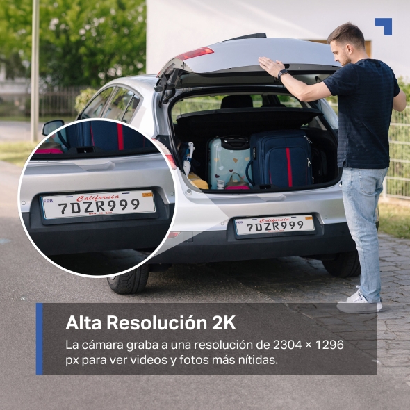 Cámara de seguridad inteligente inalámbrica para interiores y exteriores 5