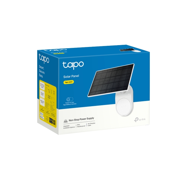 Tapo A201 | バッテリー式カメラ用ソーラーパネル | TP-Link 日本