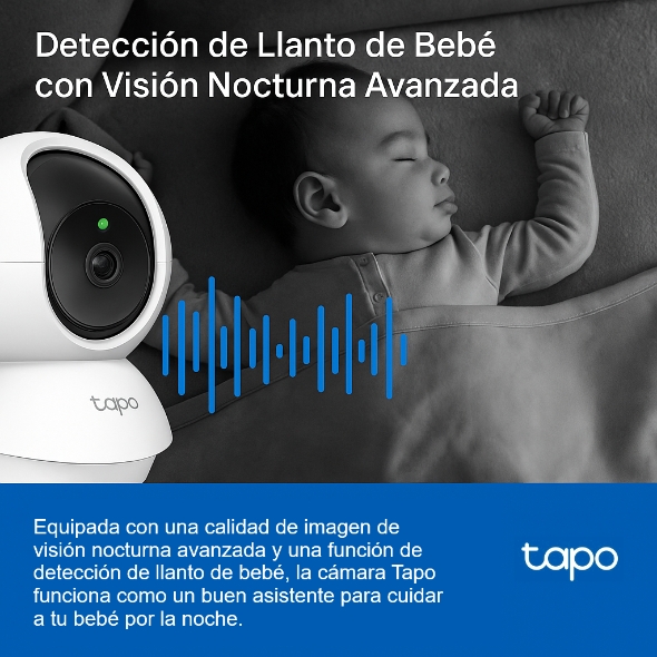 Cámara Wi-Fi de Seguridad con Giro e Inclinación 5