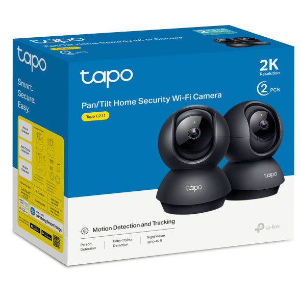 Pan/Tilt Home Security Wi-Fi Camera 9