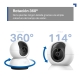 Cámara de Vigilancia Wi-Fi de 360 Grados con Vista 2K 4MP y Detección IA Avanzada 7