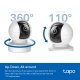 Pan/Tilt AI Home Security Wi-Fi Camera 6