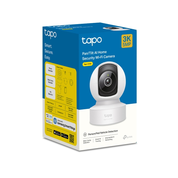 Tapo C232 | パンチルトスマートAI Wi-Fiカメラ | TP-Link 日本