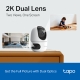 Dual Lens Pan/Tilt Security Camera 4
