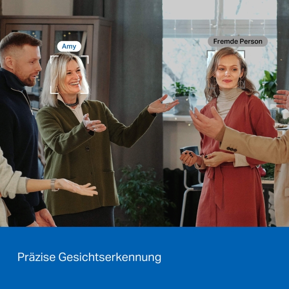 Schwenk-/Neige-KI-Sicherheitskamera für den Innenbereich 5