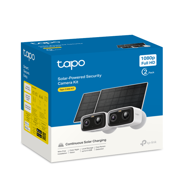 Tapo Solar-Powered Security Camera Kit 11