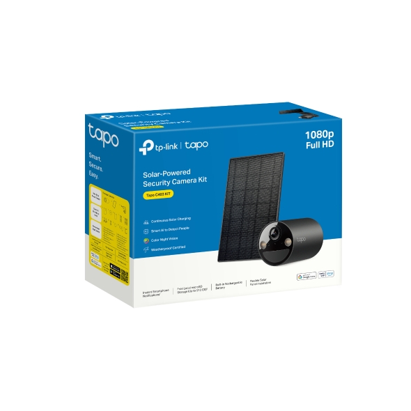 Solar-Powered Security Camera Kit 11