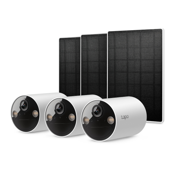 Solar-Powered Security Camera Kit