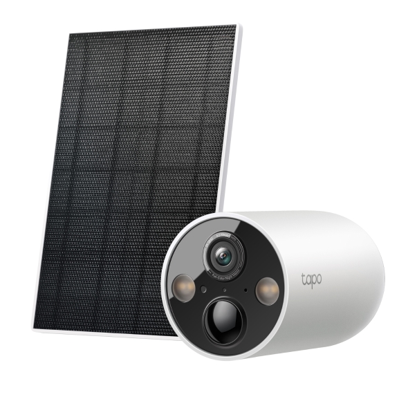 Kit de cámara de seguridad con panel solar