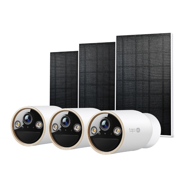 Solar-Powered Security Camera Kit 1