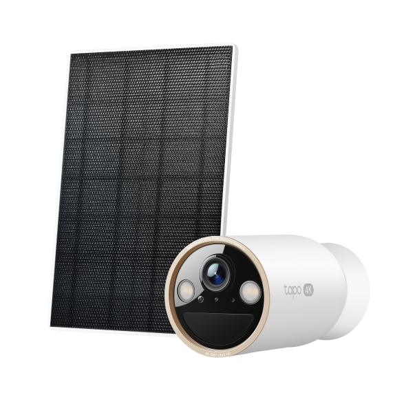 Solarbetriebener 4K-Dualband-Sicherheitskamera-Kit