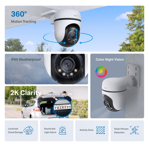 Outdoor Pan/Tilt WiFi Camera 4