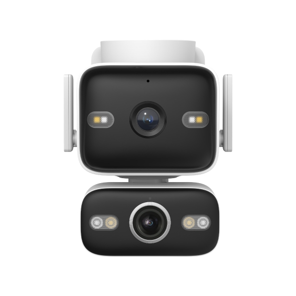 Outdoor Dual Lens Pan/Tilt Security Camera