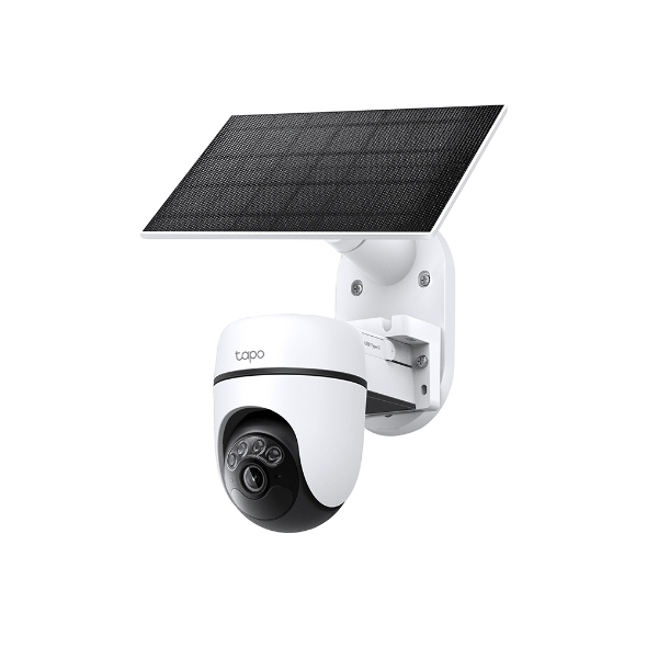 Solar-Powered Pan/Tilt Security Camera Kit 1