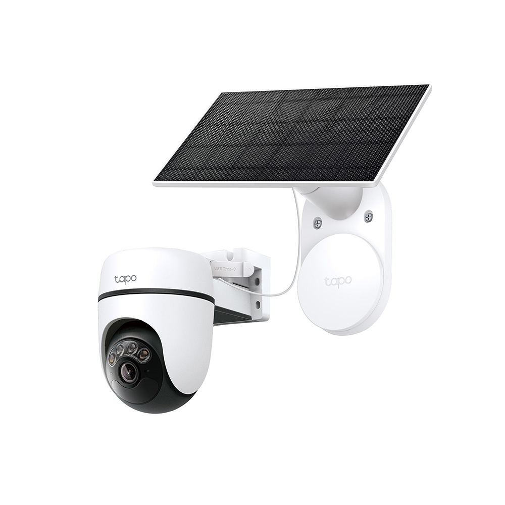 Kit de caméra de surveillance panoramique/inclinable à énergie solaire 3