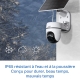 Kit de caméra de surveillance panoramique/inclinable à énergie solaire 11