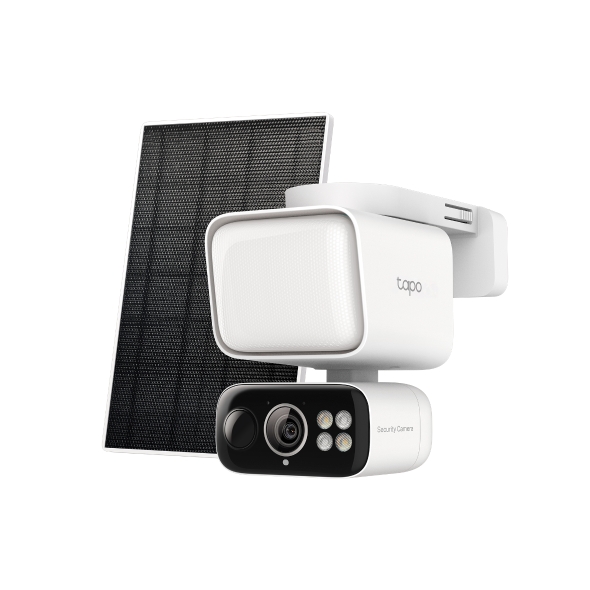 Solar-Powered Floodlight Pan/Tilt Security Camera Kit 2