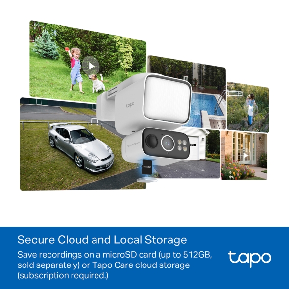 Solar-Powered Floodlight Pan/Tilt Security Camera Kit 14