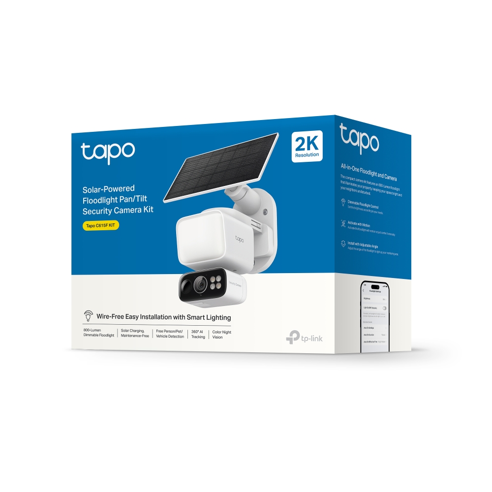 Solar-Powered Floodlight Pan/Tilt Security Camera Kit 17