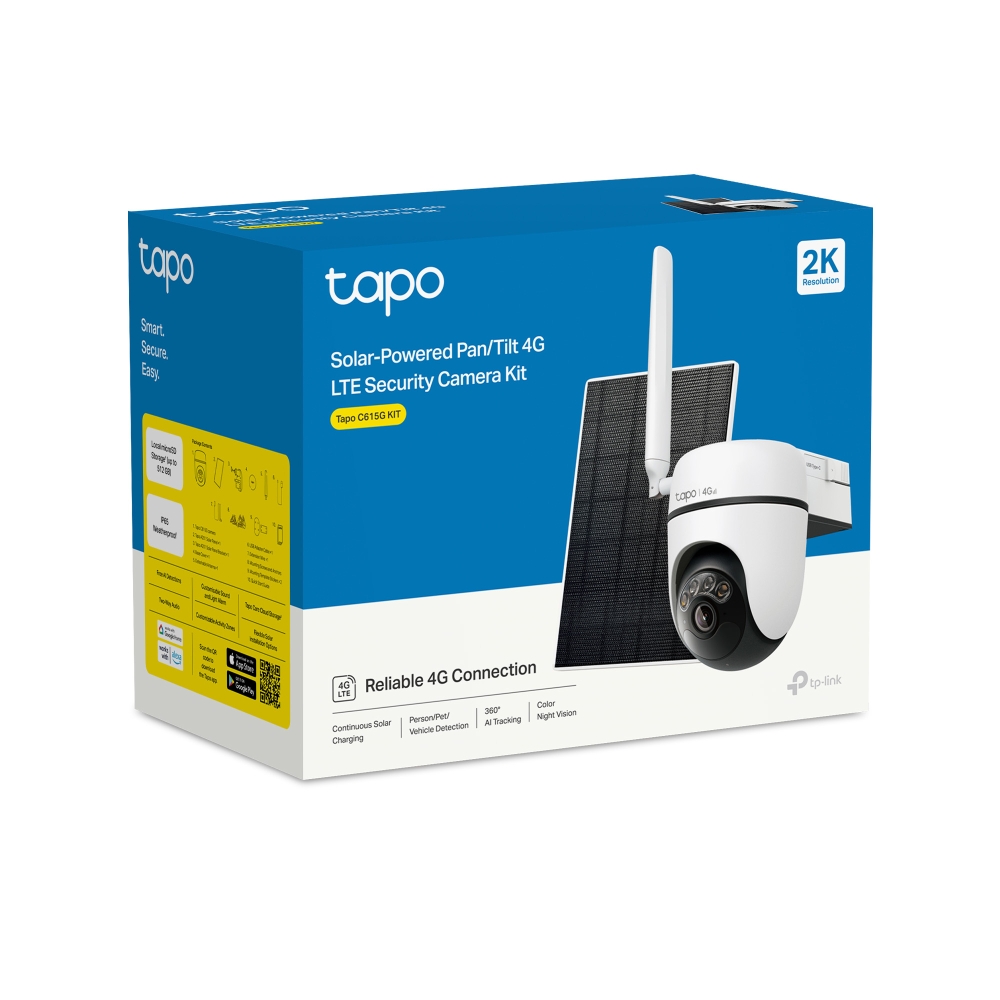 Tapo C615G KIT Sada Bezpe nostn Oto n 4G LTE Kamery Se Sol rn m Tapo C615G KIT Sada Bezpe nostn Oto n 4G LTE Kamery Se Sol rn m