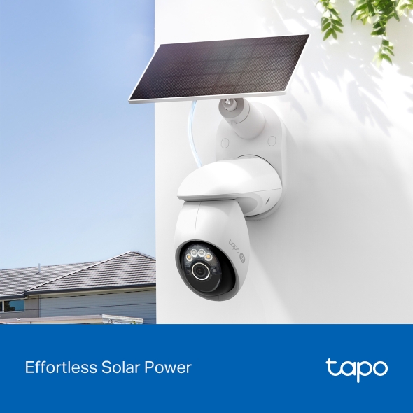 Solar-Powered Pan/Tilt Security Camera Kit 4