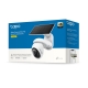 Kit de caméra de sécurité panoramique/inclinable à énergie solaire 12