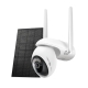 Kit de surveillance caméra 4G WiFi 4K panoramique/inclinable + panneau solaire 1