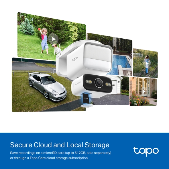 Outdoor Pan/Tilt Security Floodlight Camera 12