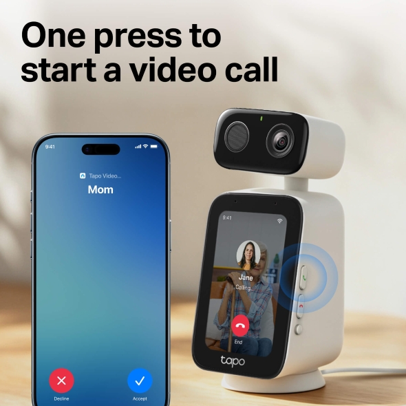 Caméra d'intérieur pour appels vidéo 9