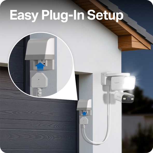 Floodlight Camera Plug-In Power Cable