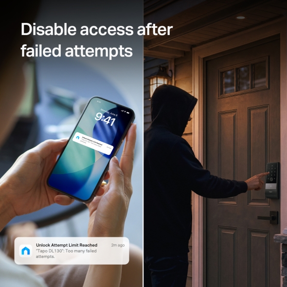 Serrure de porte intelligente PalmKey 8