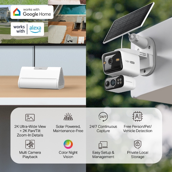 Solar Cam 2K Dual (2-Cam Kit)  4
