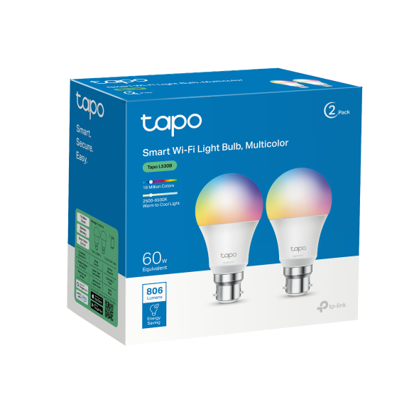 Smart Wi-Fi Light Bulb, Multicolor 8