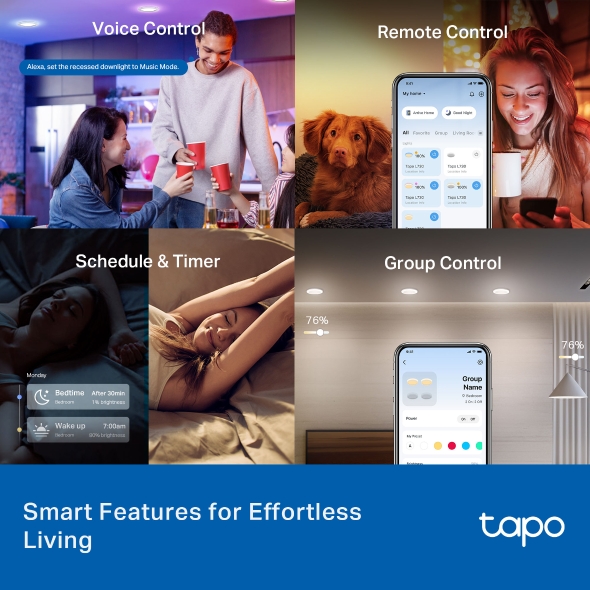 Smart Recessed Downlight KIT 12