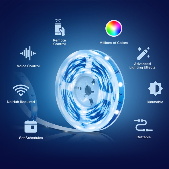 Tapo L900-5, Ruban LED Connecté WiFi RVB