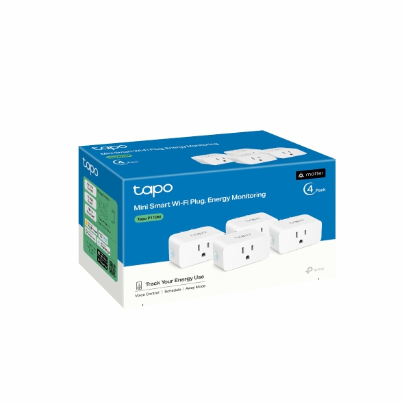 Tapo P110M | Mini Smart Wi-Fi Plug, Energy Monitoring | TP-Link