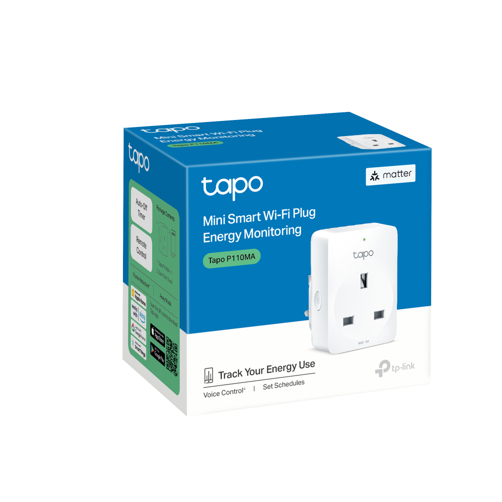 Tapo P110MA | Mini Smart Wi-Fi Plug, Energy Monitoring | TP-Link United ...