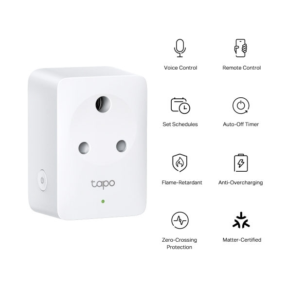 Mini Smart Wi-Fi Plug, Energy Monitoring
