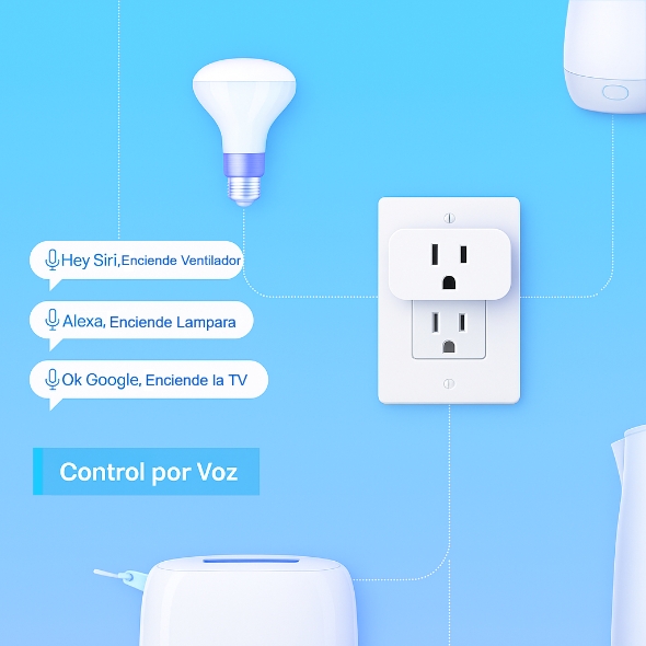 Mini Enchufe Inteligente Wi-Fi 6