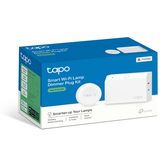 Mini enchufe inteligente TP-Link compatible con Tapo Matter