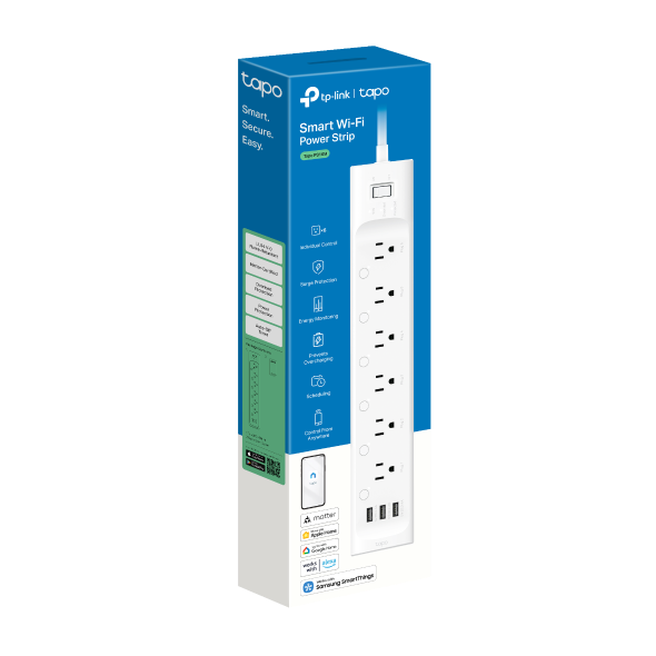 Smart Wi-Fi Power Strip, Energy Monitoring 11