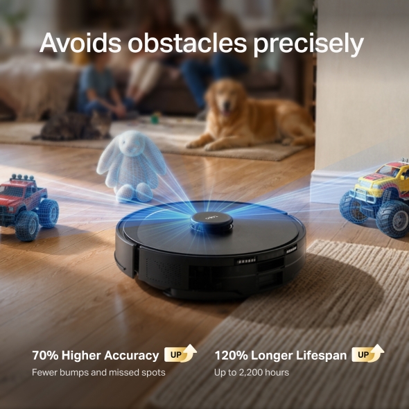 Robot Vacuum & Mop + Compact Auto-Empty Dock 5