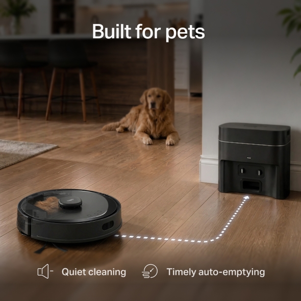 Robot Vacuum & Mop + Compact Auto-Empty Dock 7