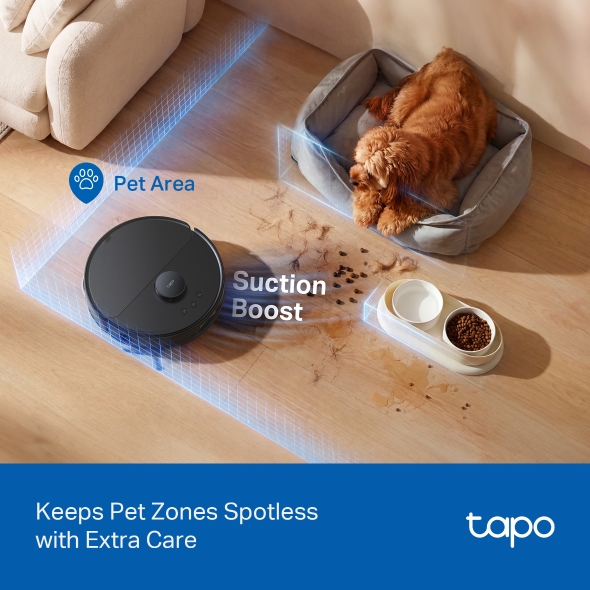 Robot Vacuum & Mop + All-in-One Omni Dock 10