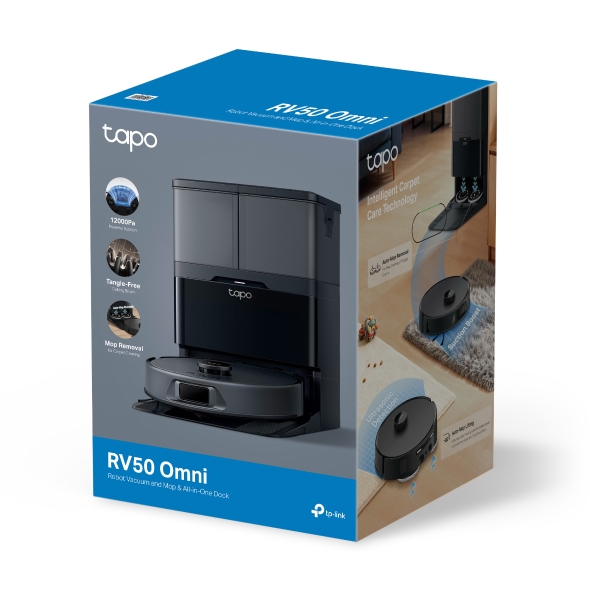 Robot Vacuum & Mop + All-in-One Omni Dock 12