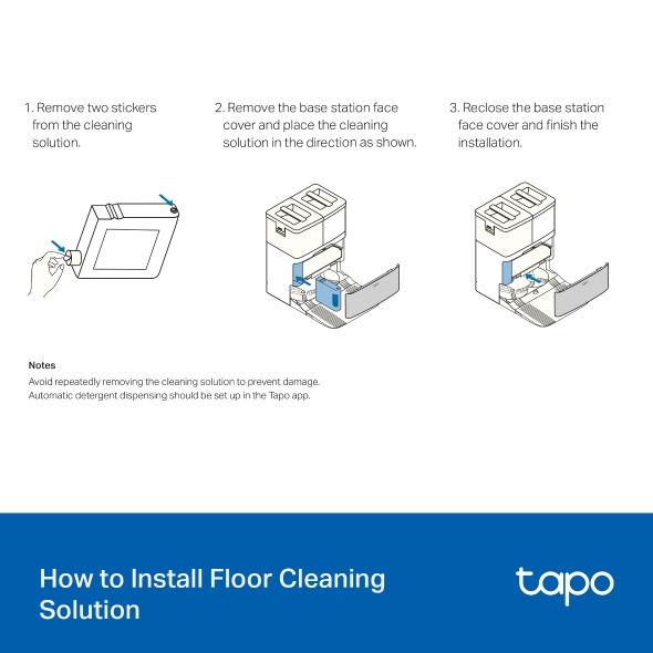 Tapo Robot Vacuum Hard Floor Cleaning Solution 4