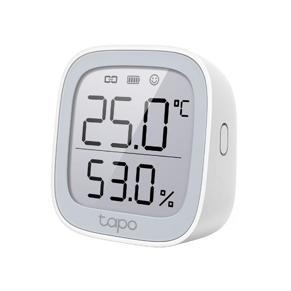 WiFi Temperature Humidity Sensor: USB Battery Powered WiFi Hygrometer | Remote Temperature Monitor with Instant App Alerts, Size: One size, White