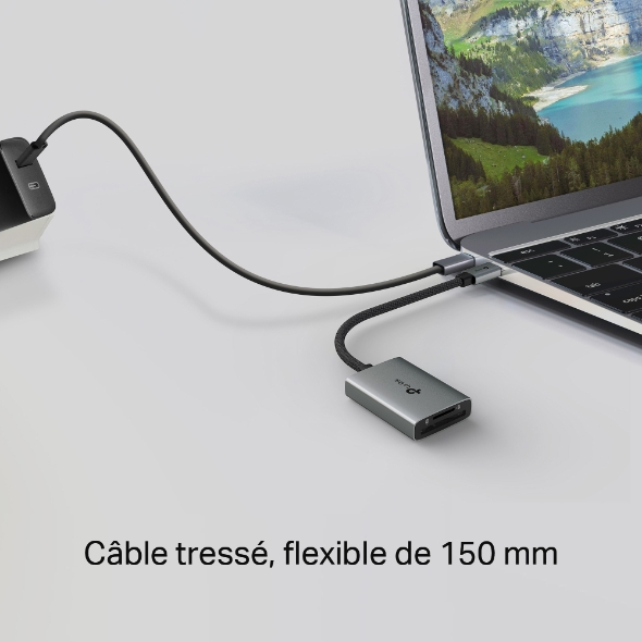 Lecteur de cartes USB 3.0 Type-C vers SD et microSD 3.0 8