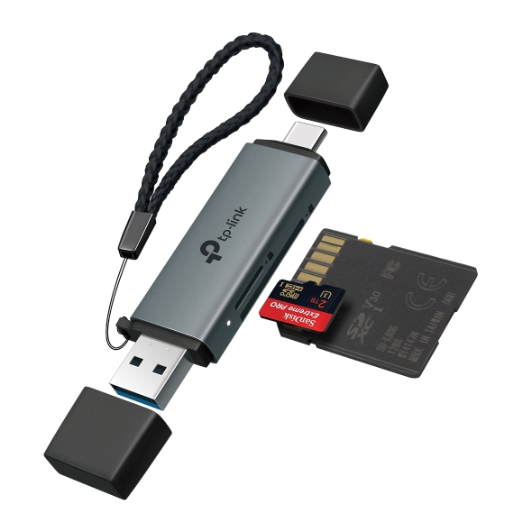 USB 3.0 Type-C&A до SD & microSD 3.0 Кардрідер