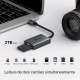 Leitor de Cartão USB 3.0 Tipo C para SD e microSD 4.0 6